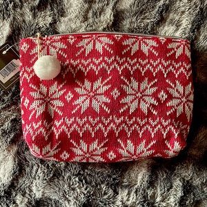 NWT Pink makeup bag